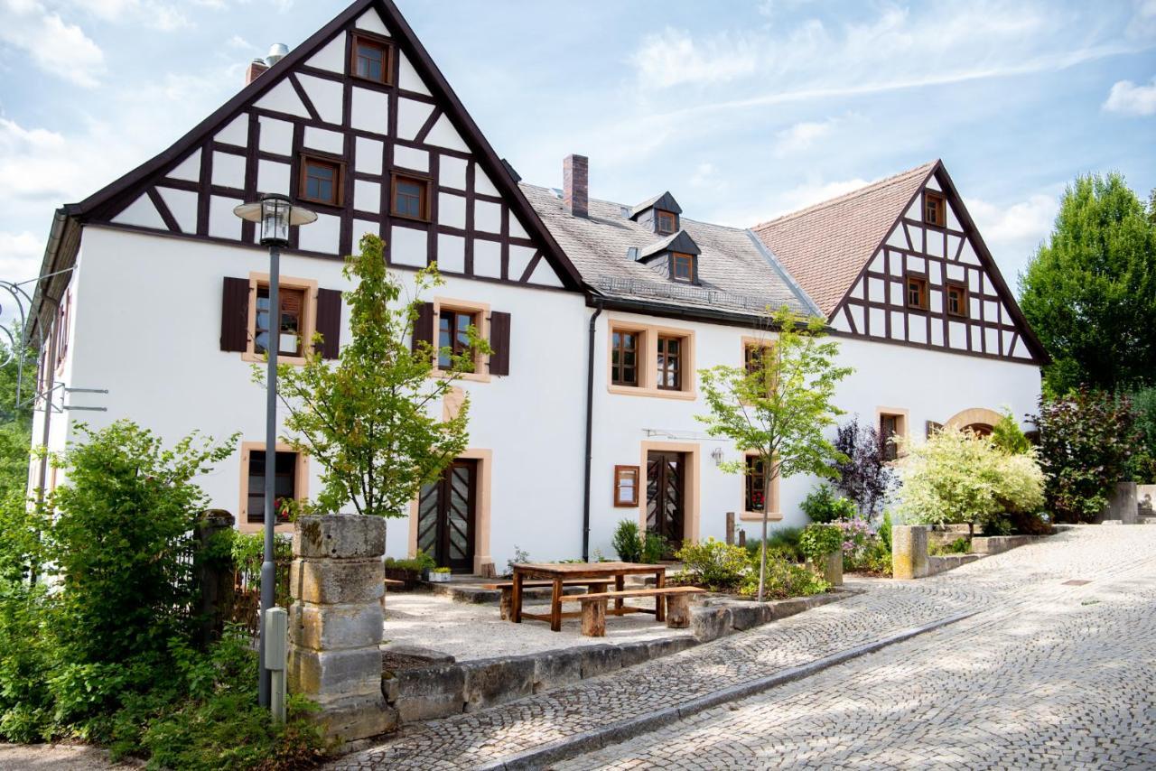 Gutshof Mengersdorf Hotel Mistelgau Exterior photo